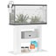 Aquarium Stand White 80x35x60 Cm Engineered Wood Nttpip Carousel 5