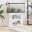 Aquarium Stand White 80x35x60 Cm Engineered Wood Nttpip Carousel 1