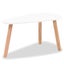 Coffee Table Set 2 Pieces Solid Pinewood White Xaaito Carousel 7