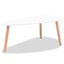 Coffee Table Set 2 Pieces Solid Pinewood White Xaaito Carousel 8