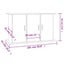 Aquarium Stand Black 101x41x58 Cm Engineered Wood Nttltx Carousel 3