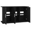 Aquarium Stand Black 101x41x58 Cm Engineered Wood Nttltx Carousel 7
