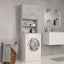 Washing Machine Cabinet Concrete Grey 64x25.5x190 Cm Engineered Wood Nbbbto Carousel 1