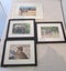 Set of Four Framed Animal Prints Carousel 1