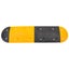 Speed Hump Yellow&Black 129X32.5X4 Cm Rubber Optobp Carousel 3