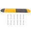 Speed Hump Yellow&Black 129X32.5X4 Cm Rubber Optobp Carousel 5