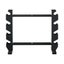 Dumbbells Rack Dumbbell Kettlebell Stand Home Gym Storage 200Kg Capacity Carousel 3