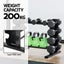 Dumbbells Rack Dumbbell Kettlebell Stand Home Gym Storage 200Kg Capacity Carousel 6
