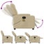 Electric Massage Recliner Chair Cream Fabric Txbppxt Carousel 6