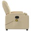 Electric Massage Recliner Chair Cream Fabric Txbppxt Carousel 9