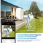 WiFi 2x Security Camera CCTV Set Solar Wireless Home PTZ Surveillance System Carousel 6