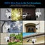WiFi 2x Security Camera CCTV Set Solar Wireless Home PTZ Surveillance System Carousel 10