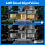 WiFi 2x Security Camera CCTV Set Solar Wireless Home PTZ Surveillance System Carousel 11
