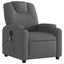 Electric Massage Recliner Chair Dark Grey Fabric Txbppxo Carousel 3