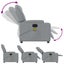 Electric Massage Recliner Chair Light Grey Fabric Txbppxb Carousel 6