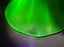 Art Deco Czech Uranium Glass Vase - A/F Carousel 7