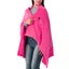 Portable Heated Blanket USB Charging Plush Shawl Wearable for Home Office -Pink Carousel 3