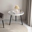Minimalist Small Round Coffee Table Lounge White - Brand New NZ Stock Carousel 3