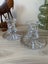 2 x Crystal candlesticks Carousel 1