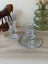 2 x Crystal candlesticks Carousel 3