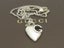 Gucci Sterling Silver Heart G Logo Pendant Necklace Carousel 2