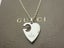 Gucci Sterling Silver Heart G Logo Pendant Necklace Carousel 3