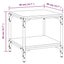 Side Tables 2 Pcs Grey Sonoma 40x40x40 Cm Engineered Wood Noktna Carousel 2