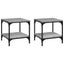 Side Tables 2 Pcs Grey Sonoma 40x40x40 Cm Engineered Wood Noktna Carousel 10