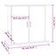 Aquarium Stand Black 81x36x73 Cm Engineered Wood Nttlbb Carousel 3