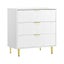 3 Chest Of Drawers Lowboy Cabinet White Carousel 1