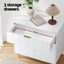 3 Chest Of Drawers Lowboy Cabinet White Carousel 4