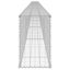 Gabion Wall with Covers Galvanised Steel 900x30x50 Cm Oainol Carousel 4