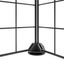 60-panel Pet Cage with Door Black 35x35 Cm Steel Tooabax Carousel 3