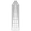 Gabion Wall With Covers Galvanised Steel 900x30x100 Cm Oainoi Carousel 4