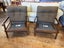 Pair Vintage Mid-Century Armchairs -Morgan Furniture Carousel 7