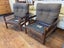 Pair Vintage Mid-Century Armchairs -Morgan Furniture Carousel 8