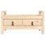 Hall Bench 80x40x43 Cm Solid Wood Pine Nxoina Carousel 3