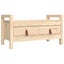 Hall Bench 80x40x43 Cm Solid Wood Pine Nxoina Carousel 10