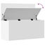 Storage Box White 100X42X46 Cm Engineered Wood Nabllb Carousel 8