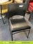 Leather Based Plastic Black Chair Carousel 1