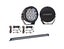 Kings 7" Lethal driving lights+ 40" Single Row Light Bar + 2x Wiring Harness Kit Carousel 1