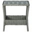 3 Piece Garden Lounge Set with Cushions Poly Rattan Light Grey Tblboak Carousel 4