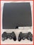x1 320GB Playstation PS3 Slim w/ x2 Sony wireless Dualshock3 controllers Carousel 1