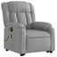 Electric Stand Up Massage Recliner Chair Light Grey Fabric Txbpnbb Carousel 3