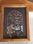 ^^ CROSS STITCH 2 Cats in an open window ^^ Framed Glass Brand New /ENCHANTING Carousel 6