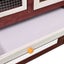 Rabbit Hutch Mocha and White Solid Firwood Oibnib Carousel 10
