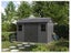 Keter Newton Plus 11x7.5 Shed 2.1m x 3.45m Grey Carousel 15
