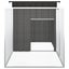 Rabbit Cage Anthracite 200x91x100 Cm Galvanised Steel Topppxi Carousel 4