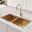 ABI Brushed Brass Zalo - Kitchen Sink Double 855mm - $1154.90 Carousel 1