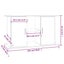 Aquarium Stand Black 101x41x58 Cm Engineered Wood Nttlbn Carousel 2